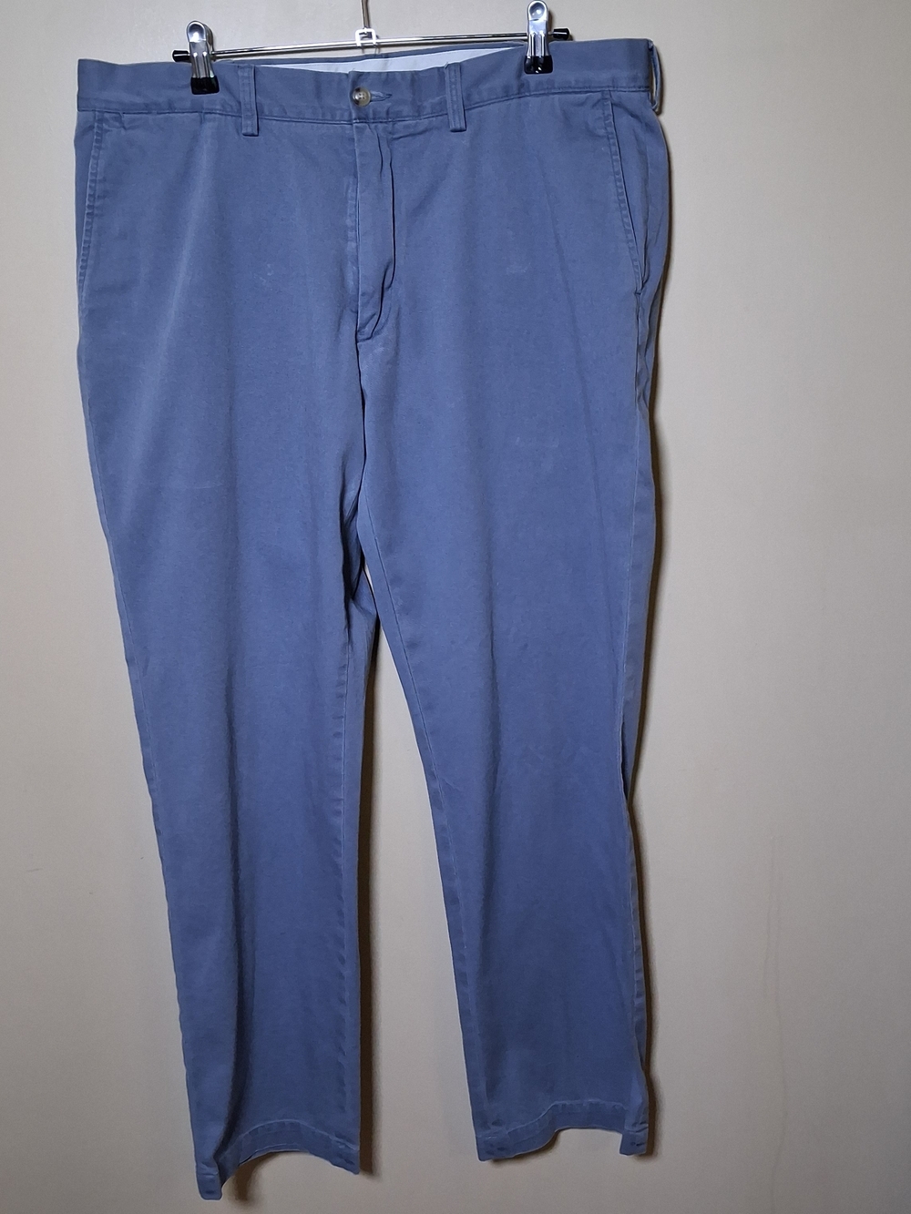 Polo Ralph Lauren Classic Fit Blue Chino Pants; Size 38x32; 100% Cotton